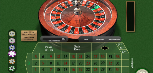Premium French Roulette playtech