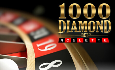 1000 DIamond Bet Roulette