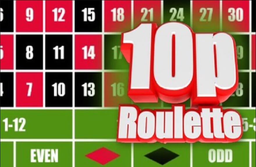 10P Roulette screen 1