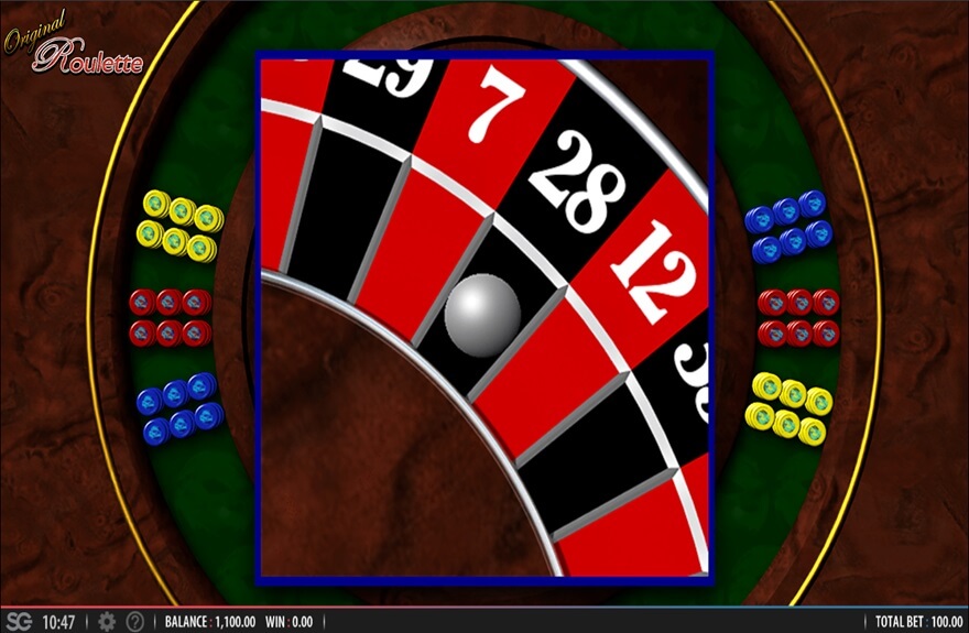 Original Roulette screen 2