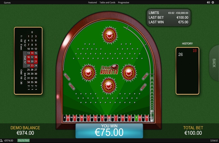 Pinball Roulette screen 3